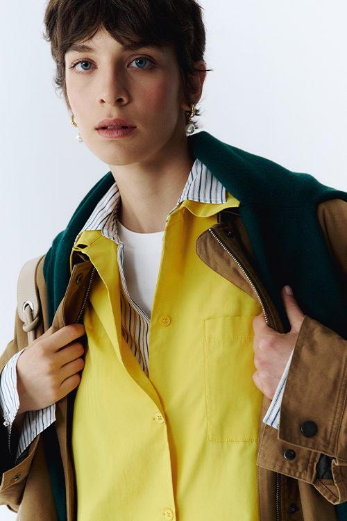 Camicia Gialla Intrend